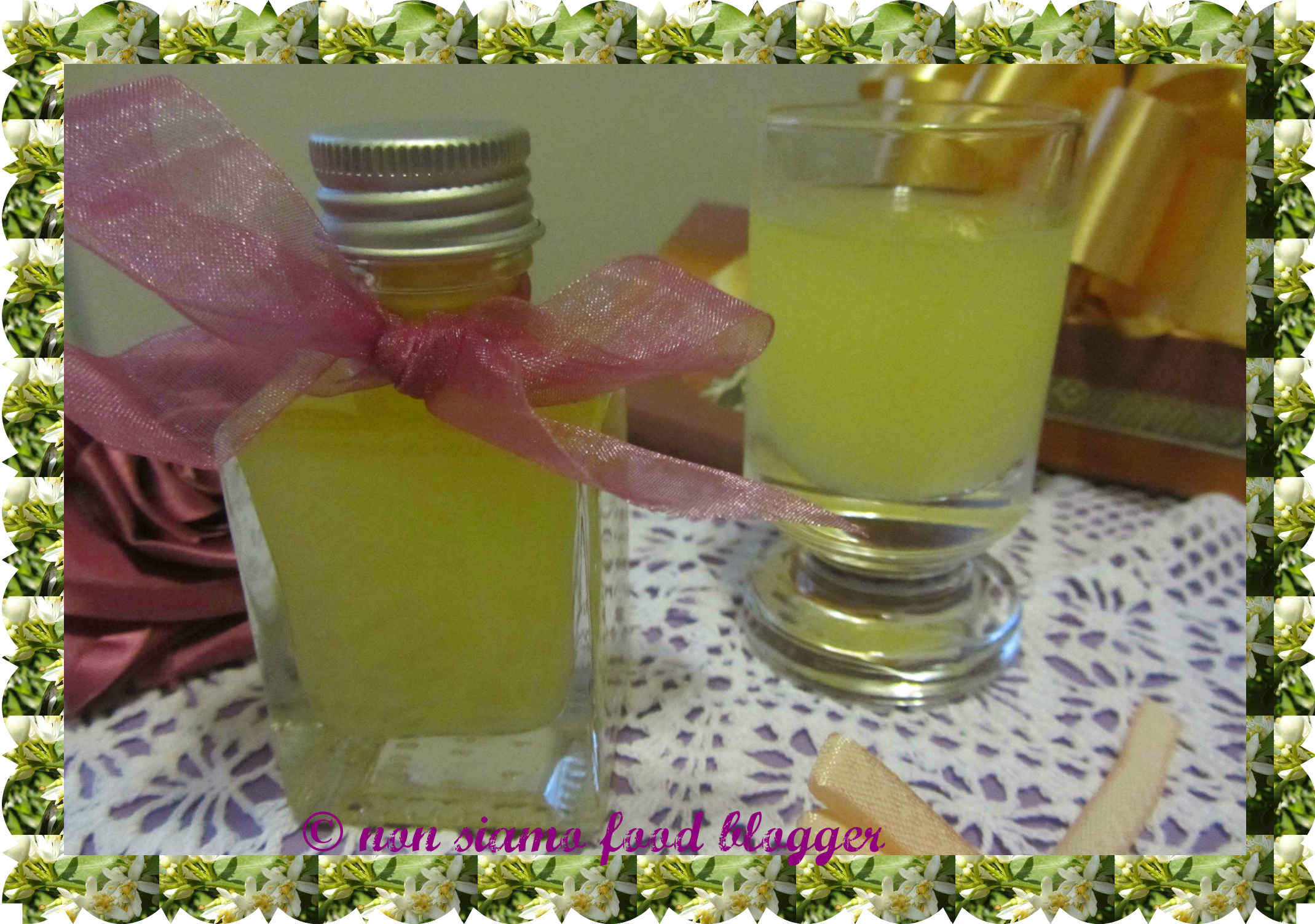 Il primo liquore non si scorda mai Limoncello e Crema al Limoncello con Limoni di Sicilia
