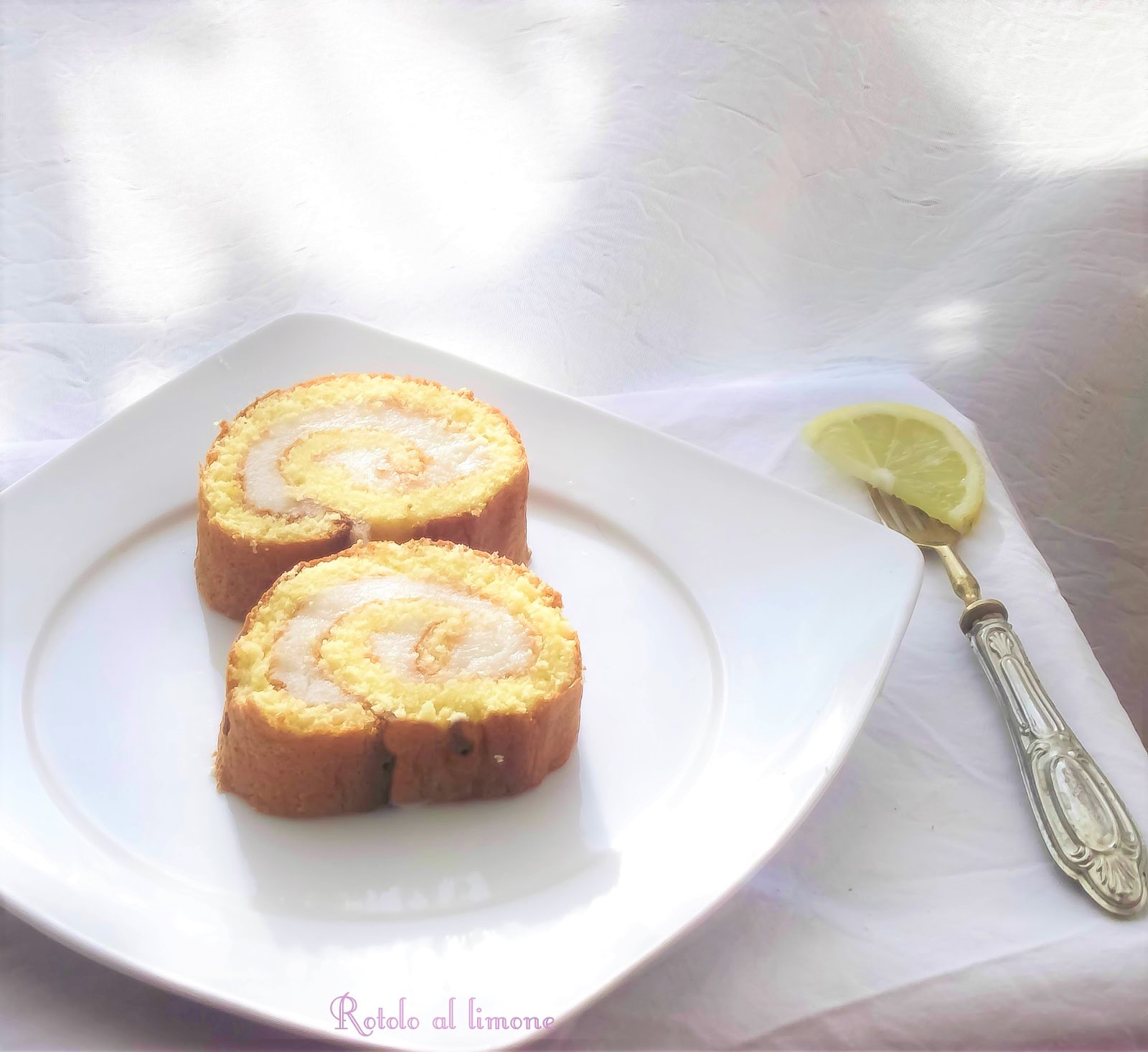 Il rotolo al limone di mariarosa