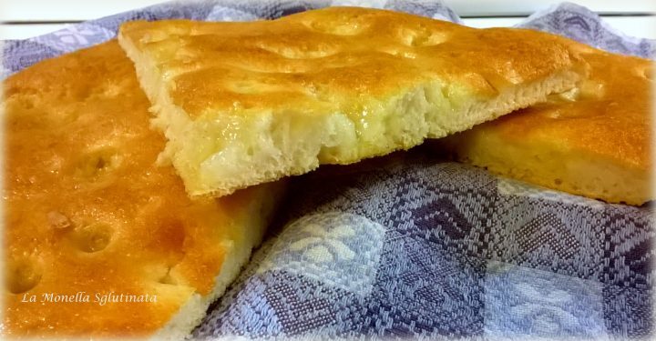 Impasto base per focaccia senza glutine