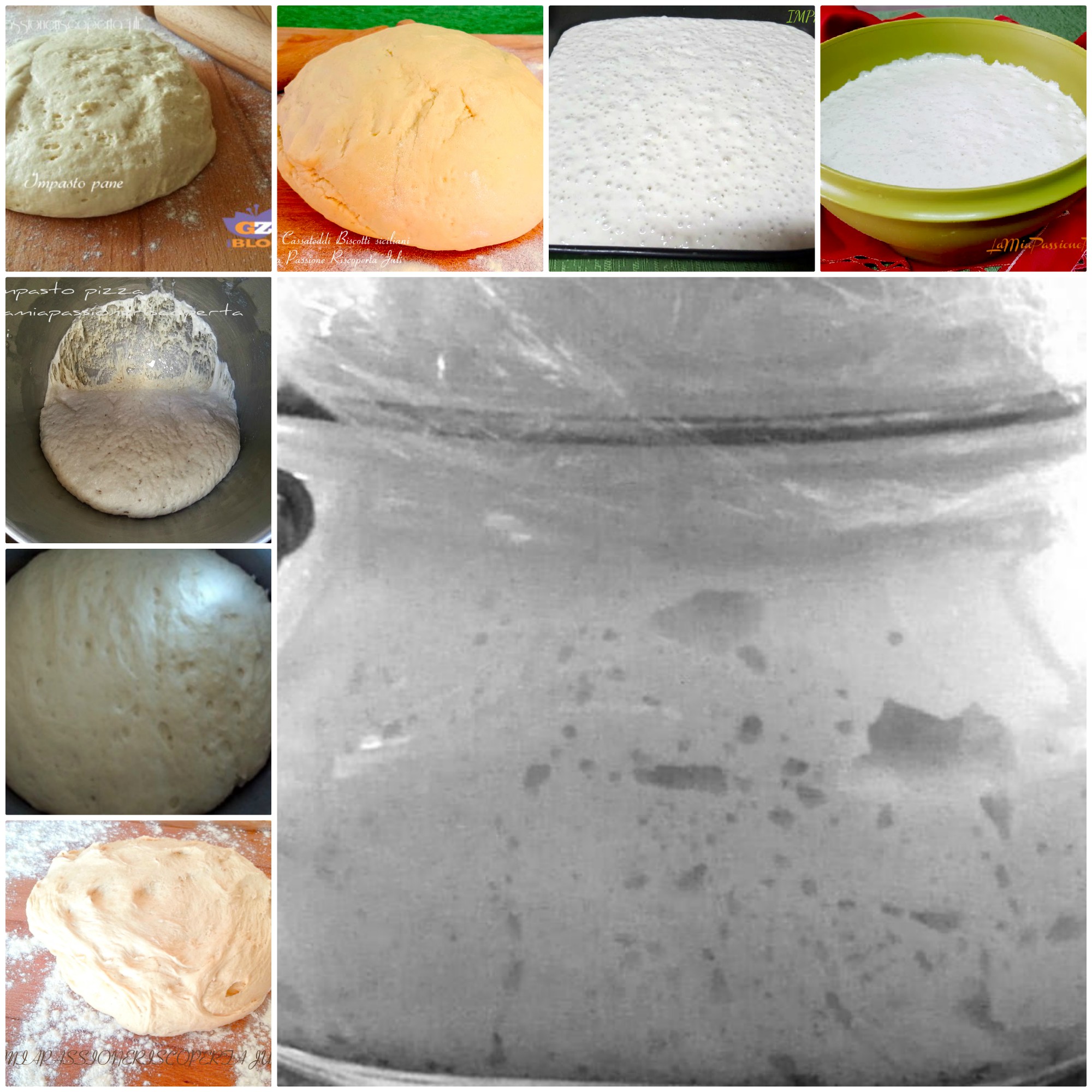 Impasto base per pizza
