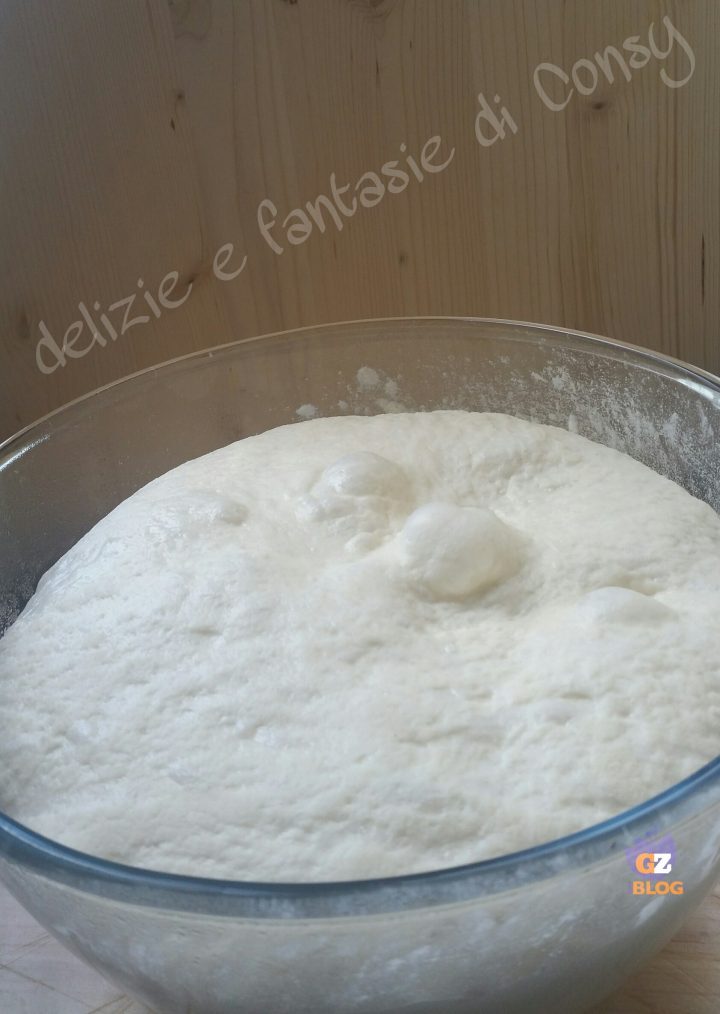 Impasto di pasta di pane con o senza bimby