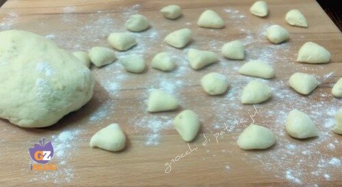 Impasto gnocchi con patate, ricetta base