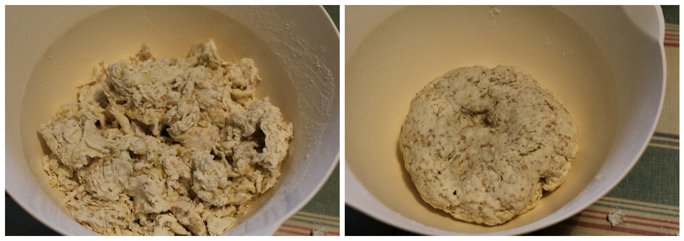 Impasto integrale per torte salate e rustici, ricetta base
