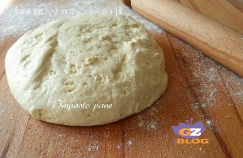 Impasto pane con lievito madre