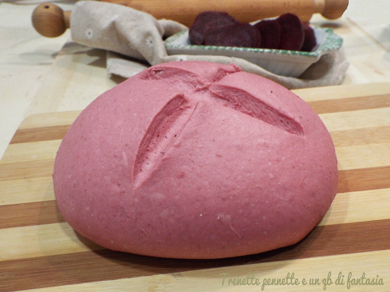 Impasto per pizza alla rapa rossa