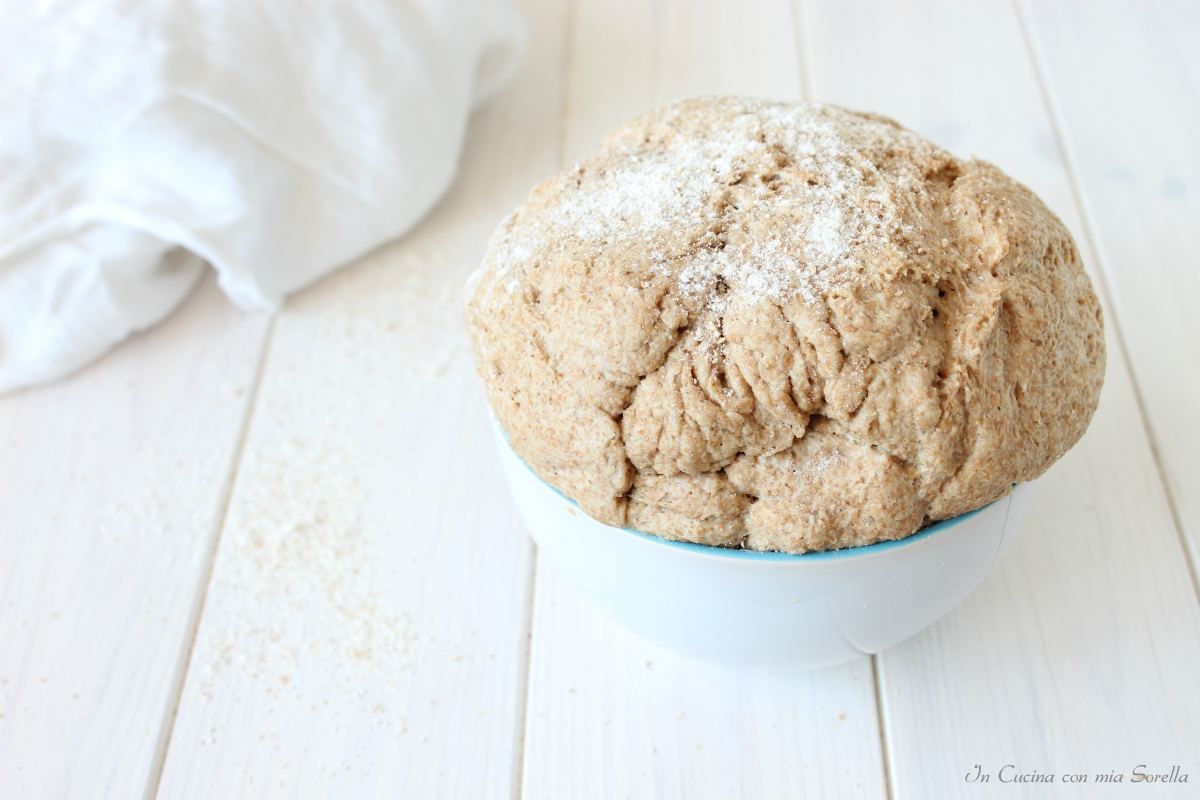 Impasto per pizza integrale