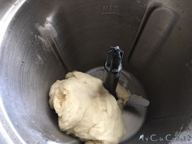 Impasto pizza con doppio SECU su Volupta Moulinex