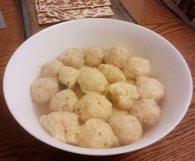 In ritardo…palline di matza’