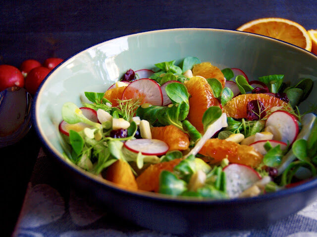 Insalata alle arance rosse