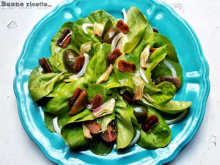 Insalata carciofi e bottarga