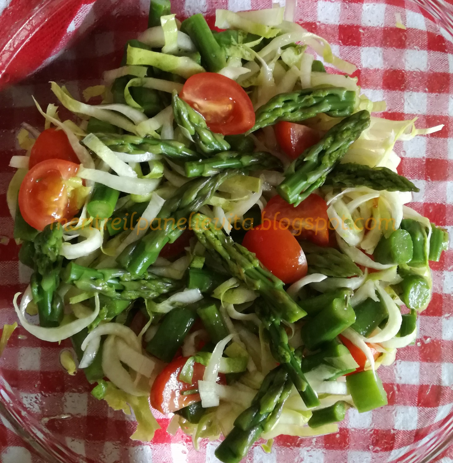 Insalata con asparagi