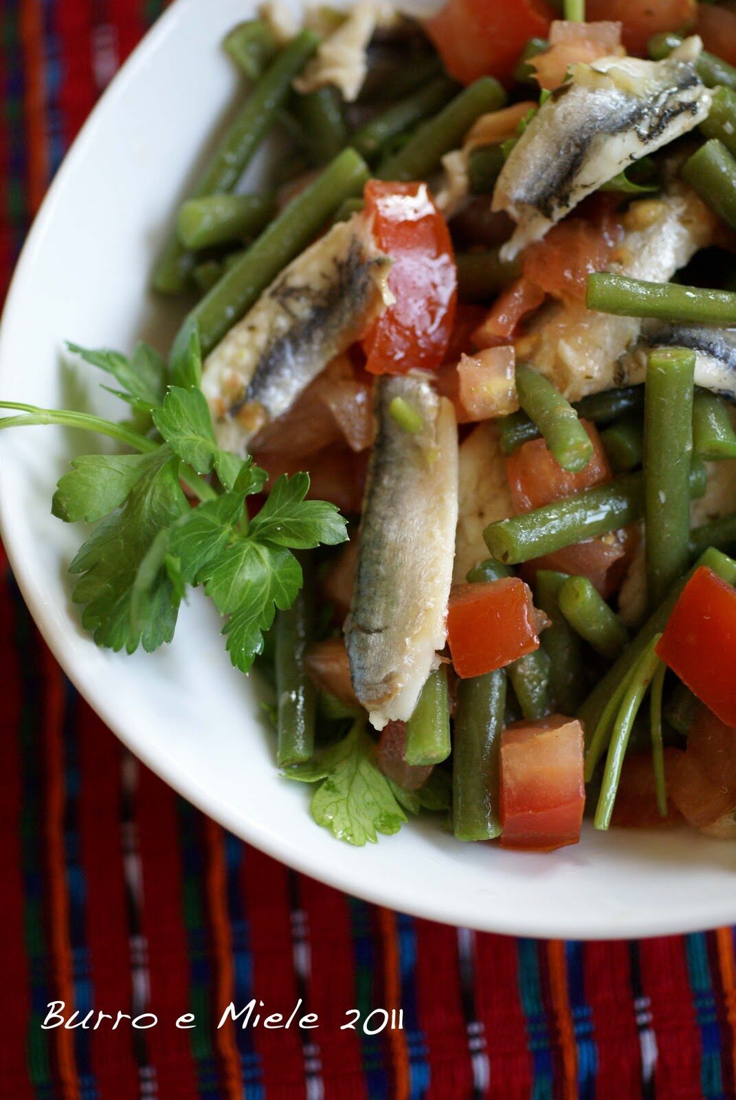 Insalata di acciughe (alici) marinate…e qualche ricordo