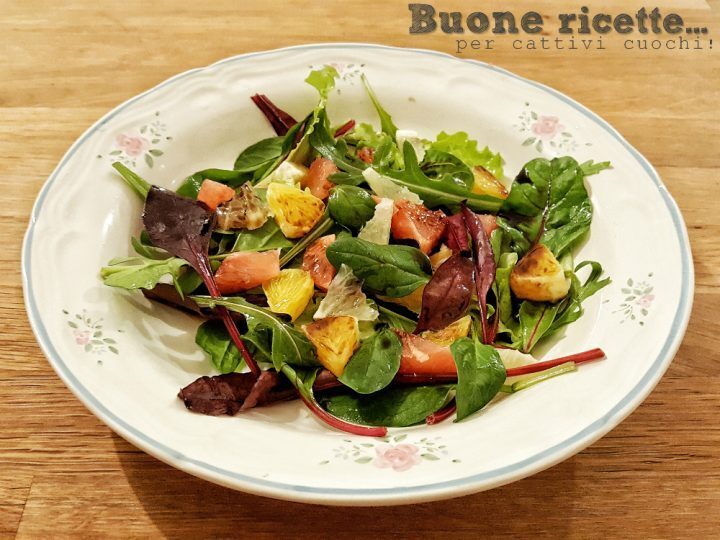 Insalata di agrumi e aceto balsamico