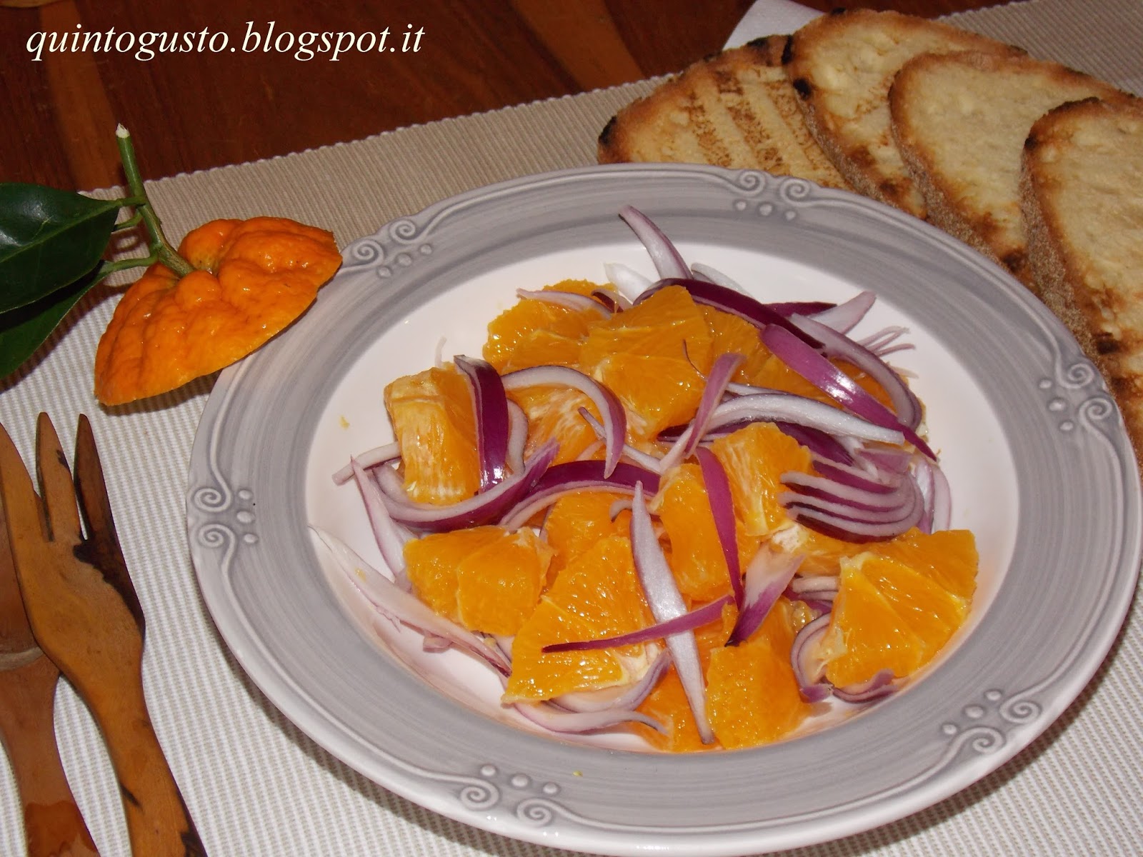 Insalata di arance e cipolle