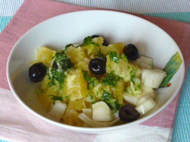 Insalata di arance e finocchio