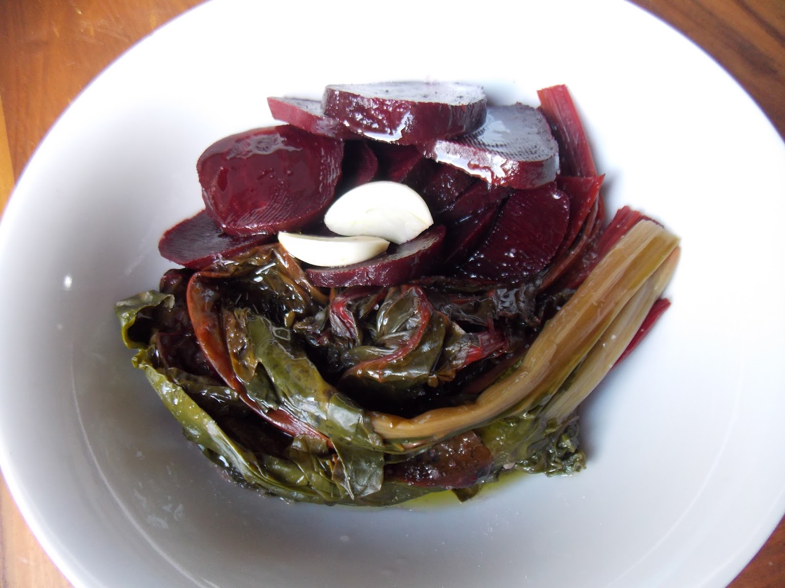 Insalata di barbabietole rosse