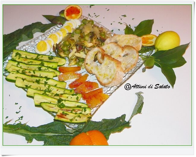 Insalata di carciofi e parmigiano