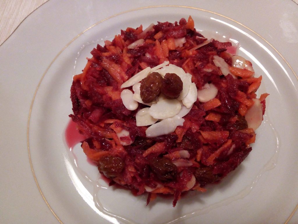 Insalata di carote al miele