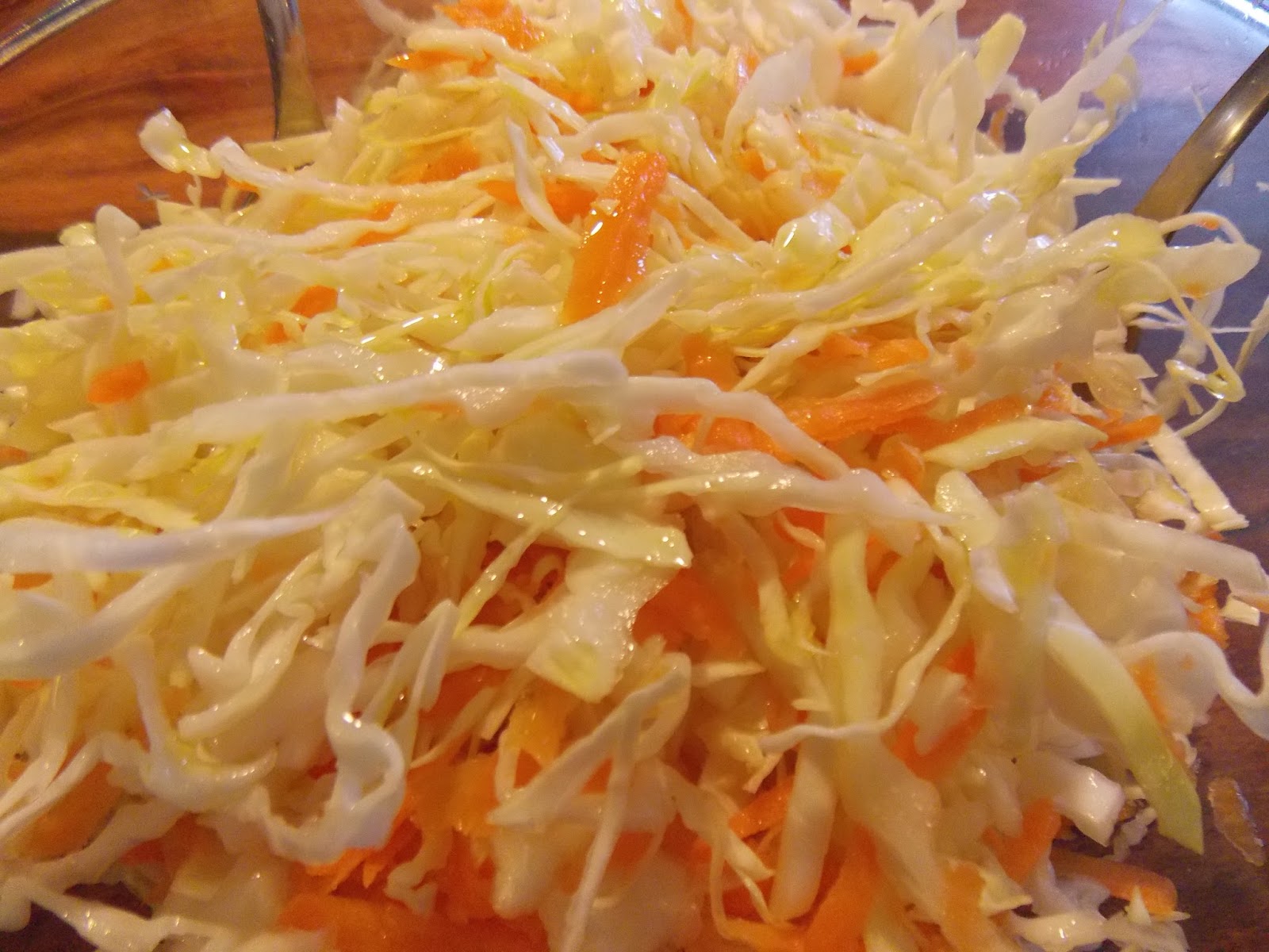 Insalata di cavolo con carote
