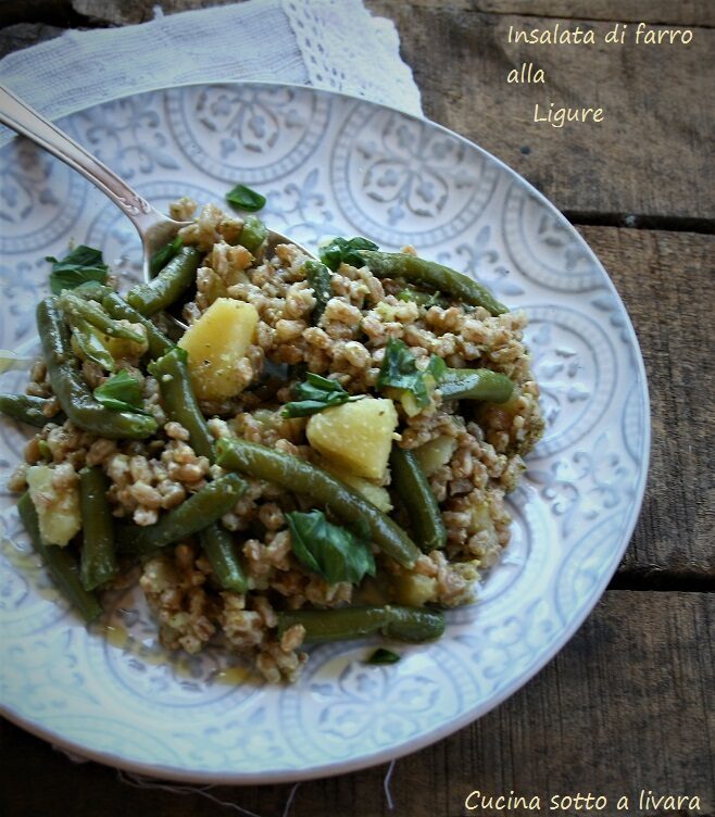 Insalata di farro alla ligure