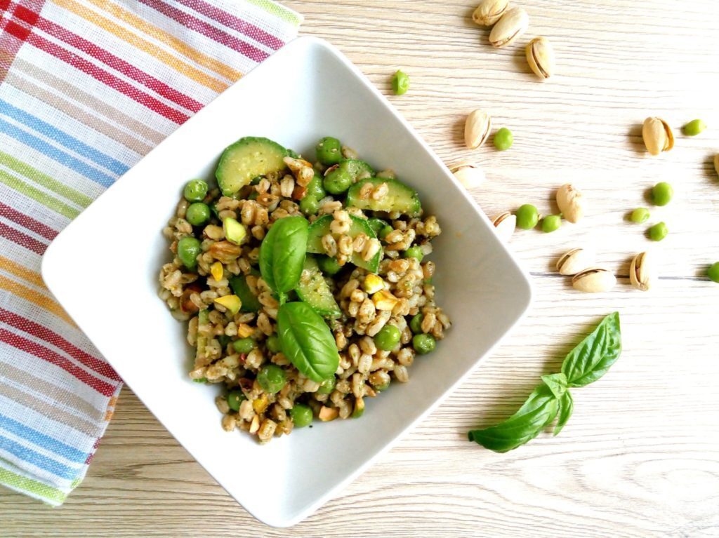 Insalata di farro in verde
