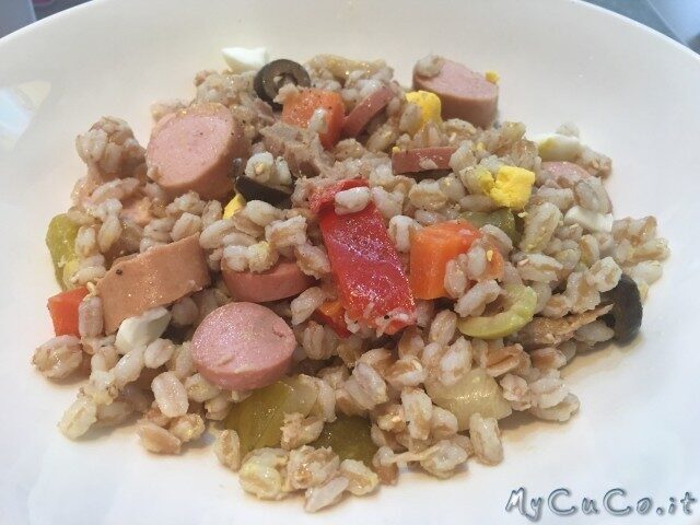 Insalata di farro, ovvero multicottura con il cuco moulinex e cottura dei cereali