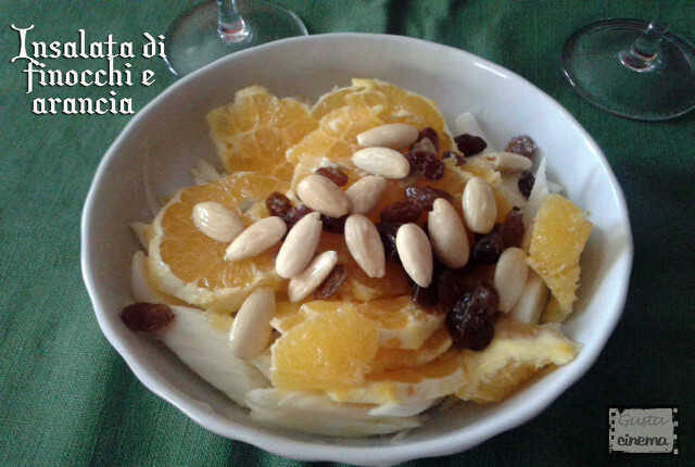 Insalata di finocchi e arancia