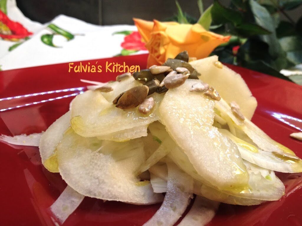 Insalata di finocchi e pere