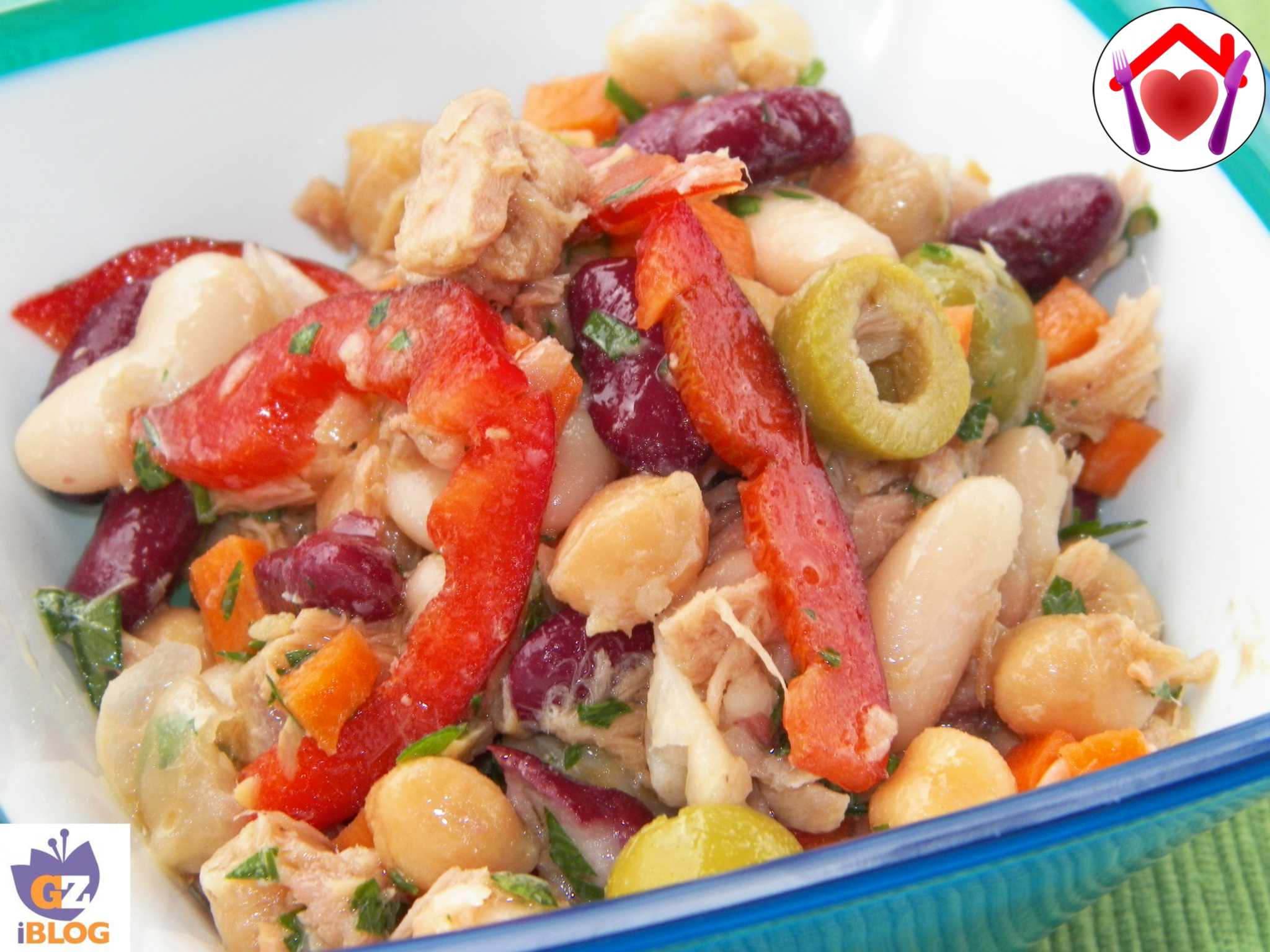 Insalata di legumi messicana