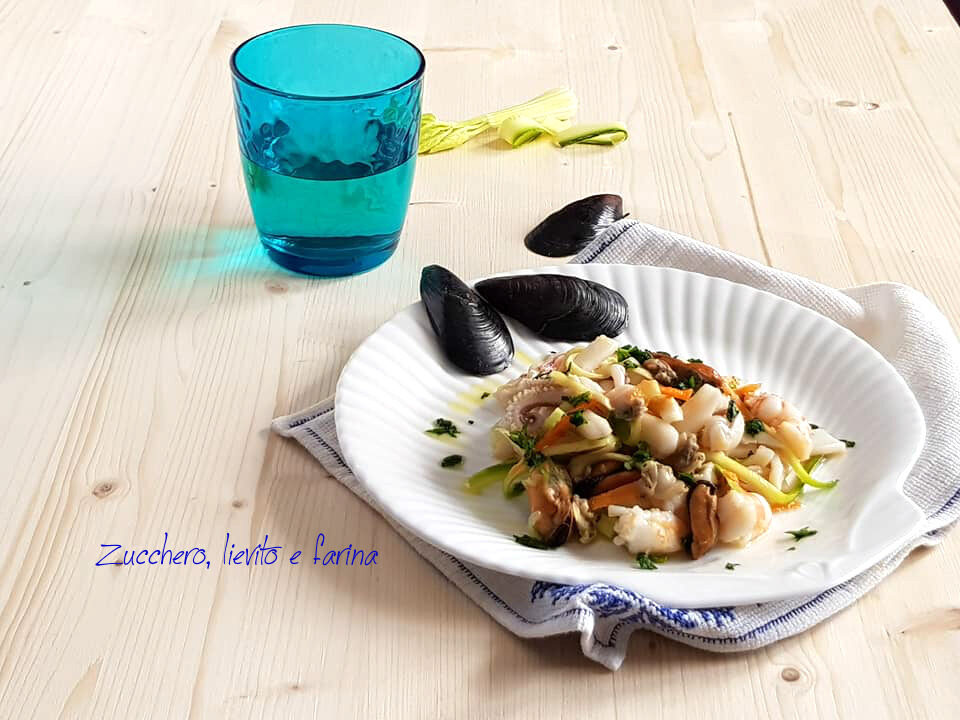 Insalata di mare con cozze e vongole