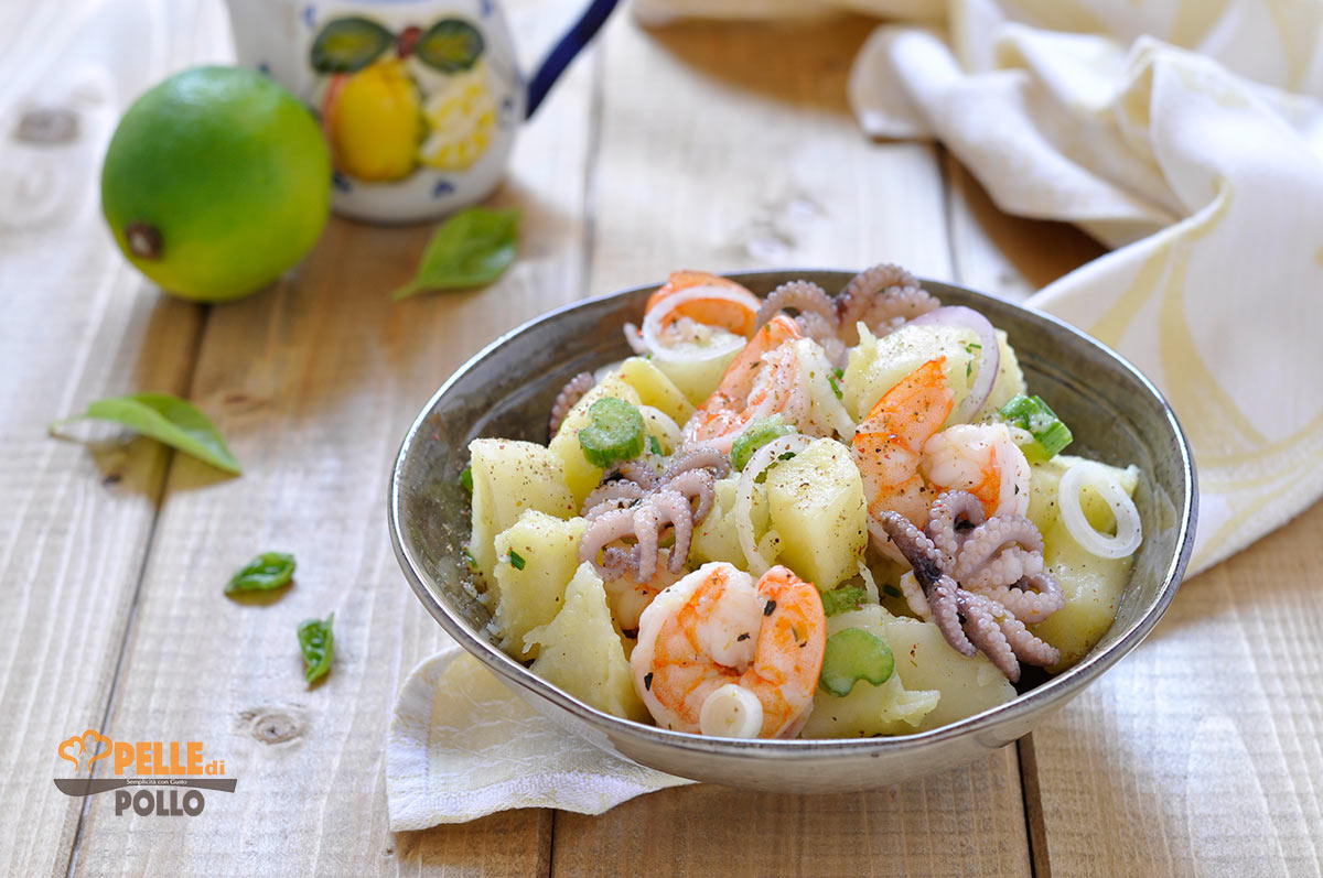 Insalata di mare con patate