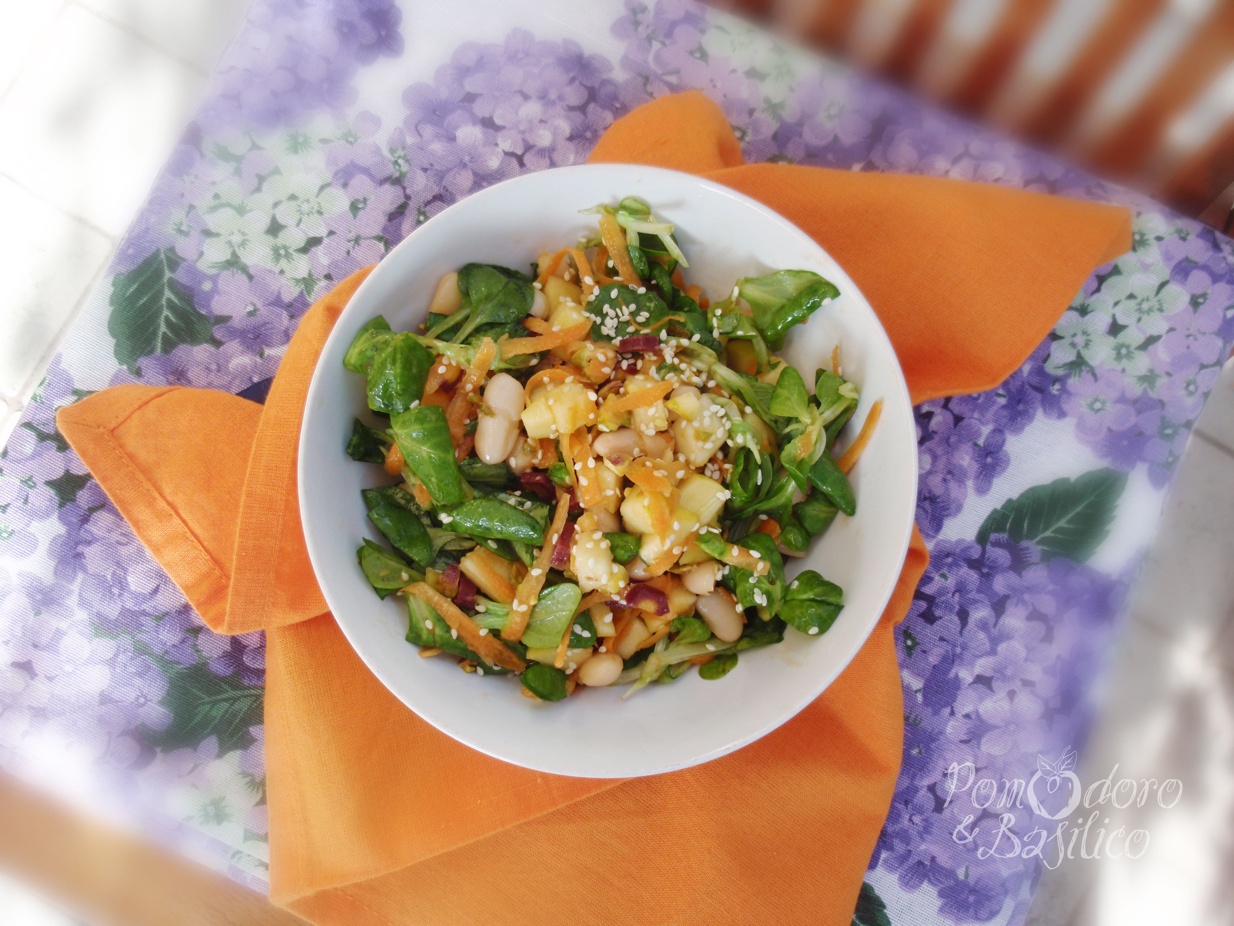 Insalata di mele e carote