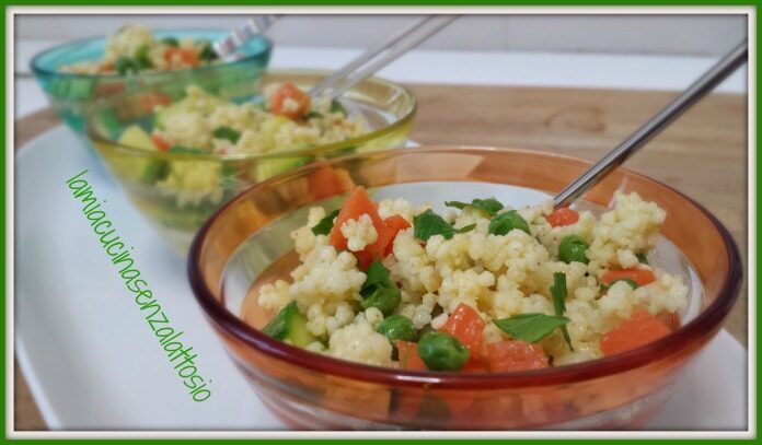 Insalata di miglio e verdure