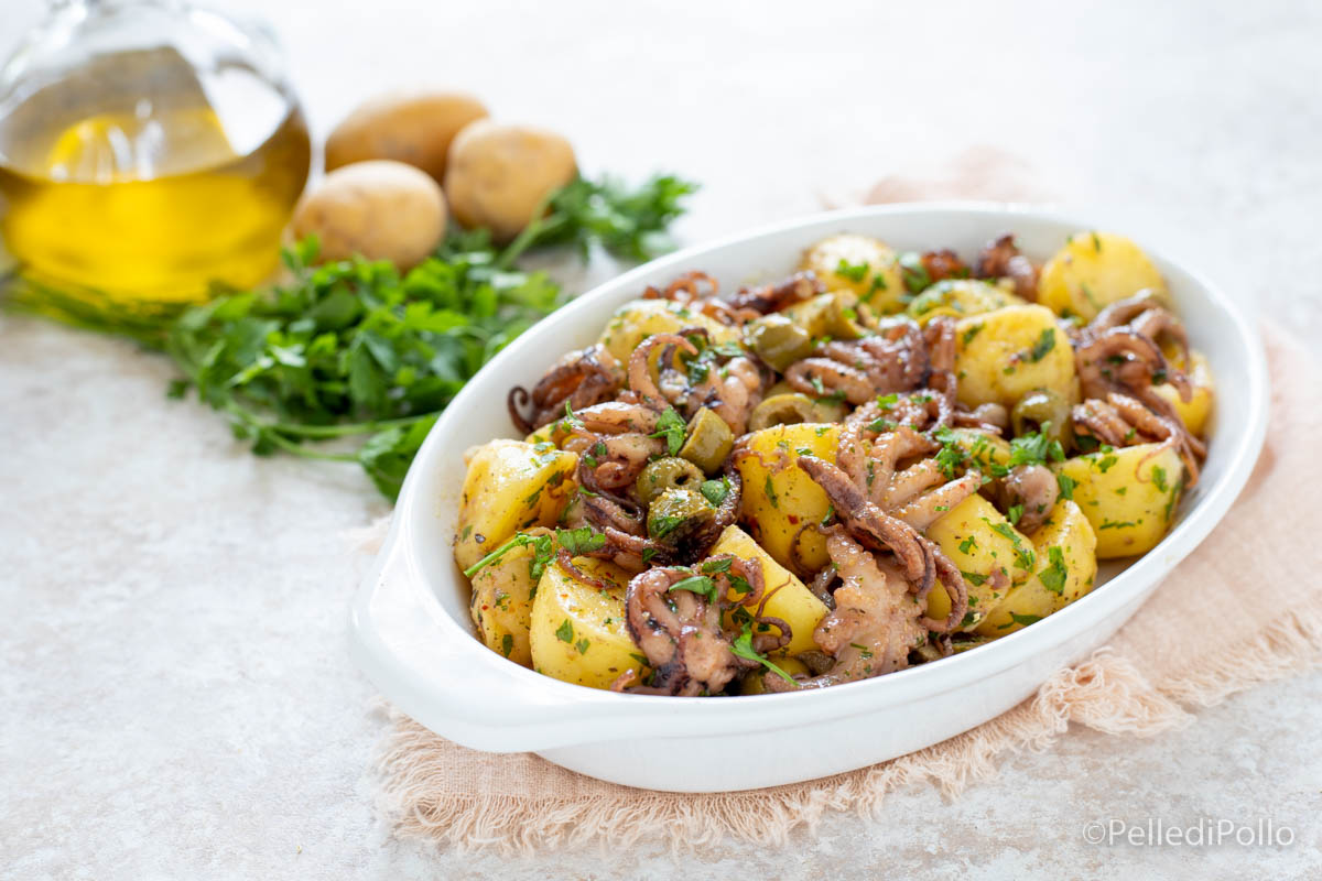 Insalata di moscardini e patate