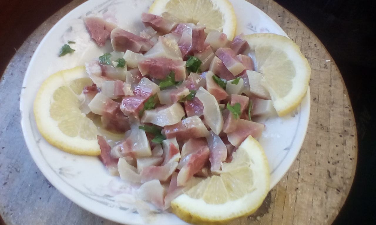 Insalata di nervetti : o’ per e o’ muss con il limone