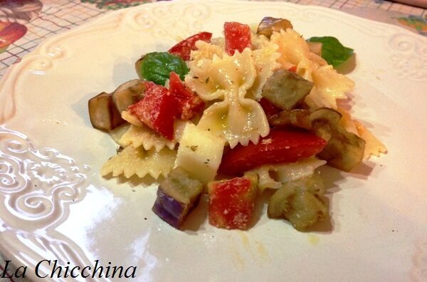 Insalata di pasta alla parmigiana