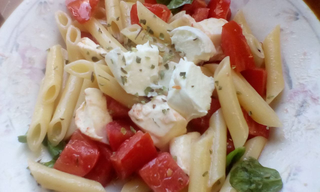 Insalata di pasta “Caprese”
