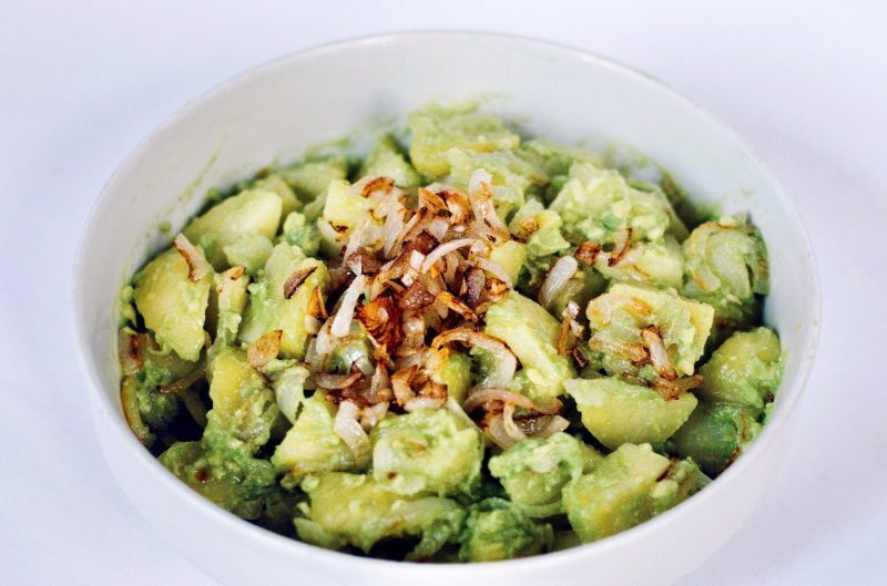 Insalata di patate e avocado