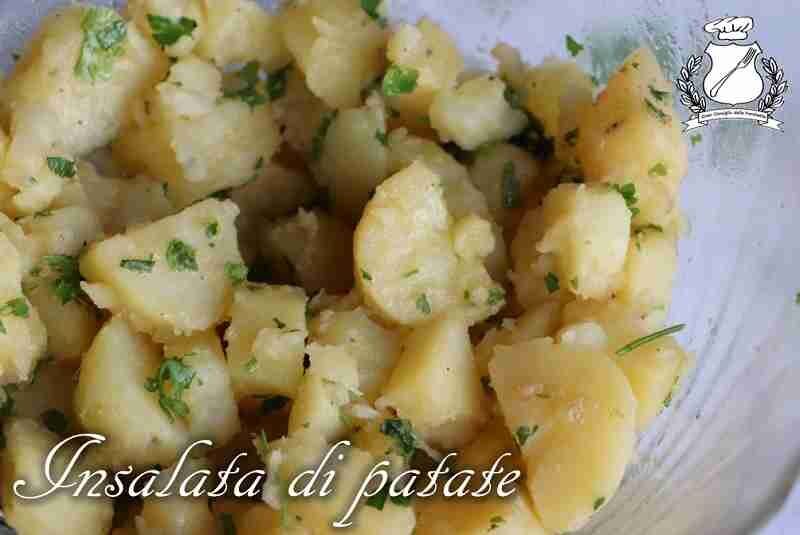 Insalata di patate e prezzemolo