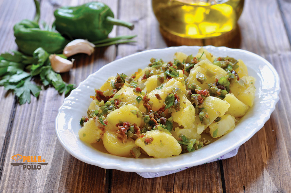Insalata di patate lesse saporita e facilissima
