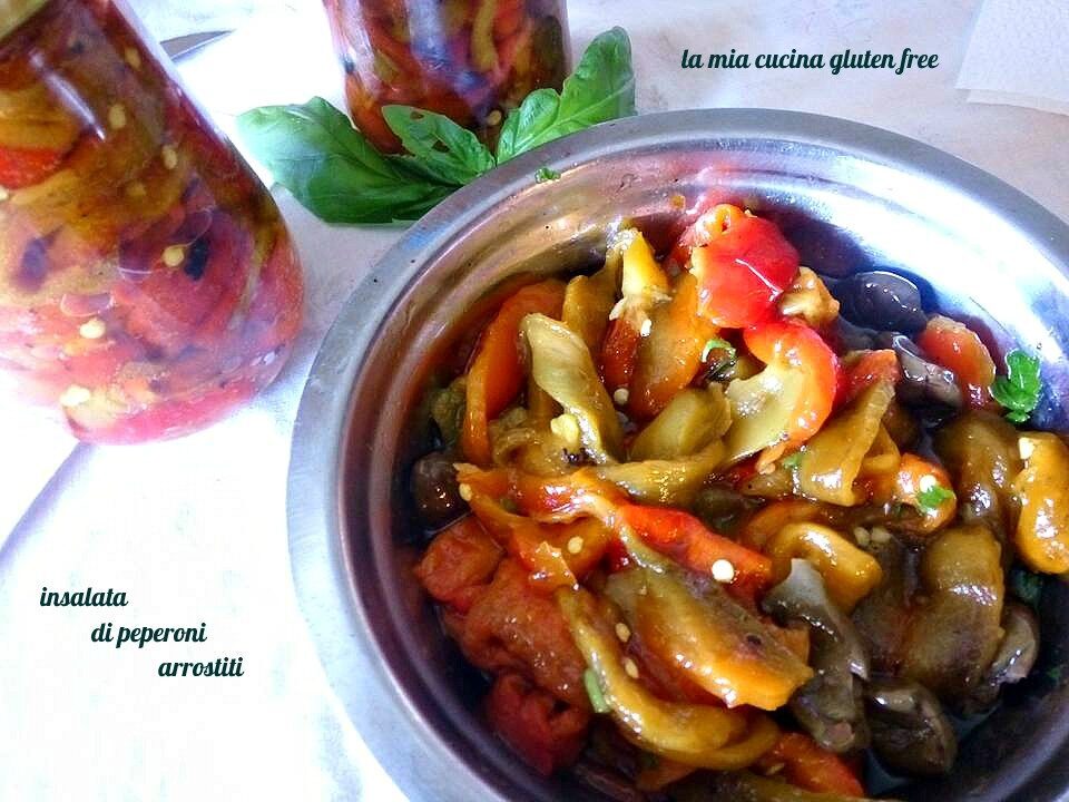 Insalata di peperoni arrostiti