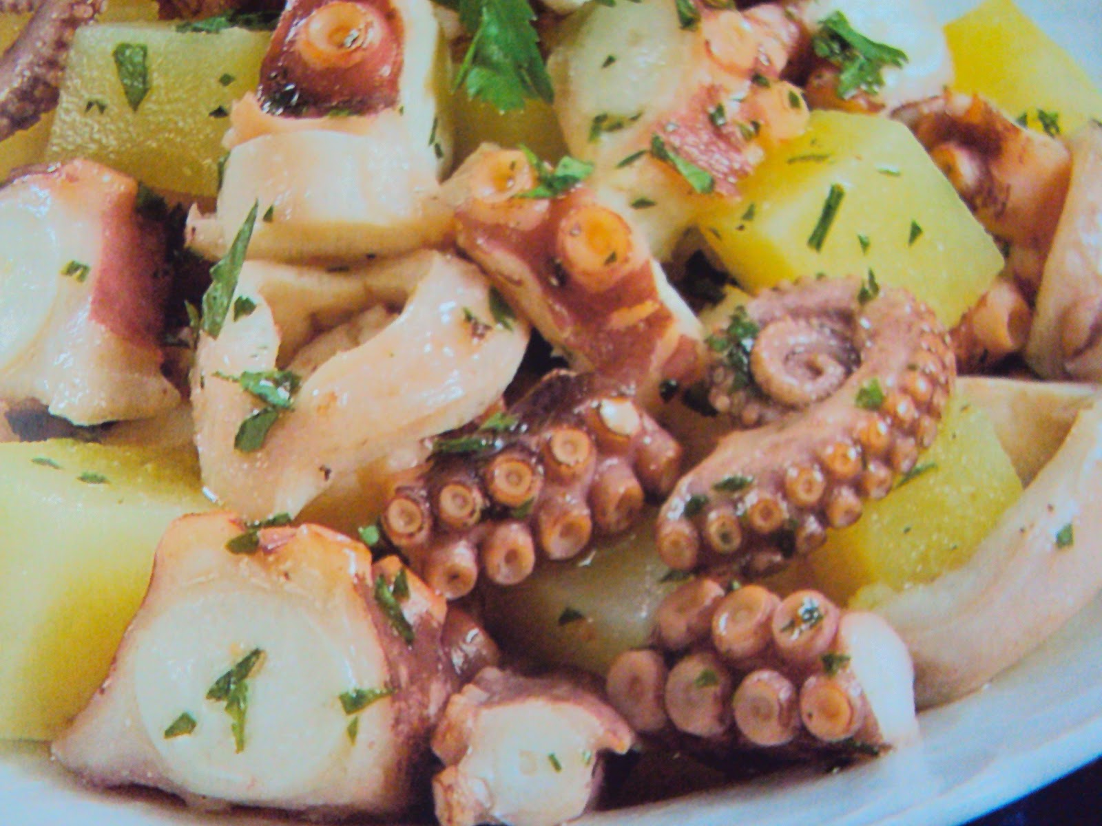Insalata di polipo con patate