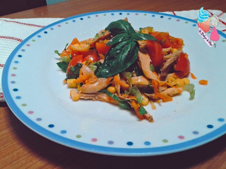 Insalata di pollo estiva