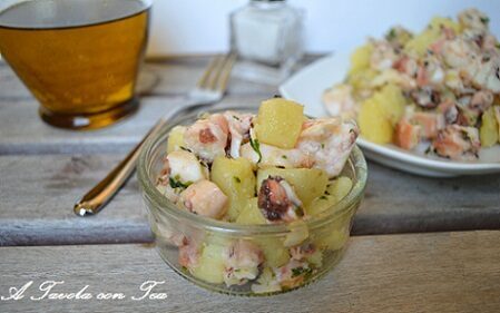 Insalata di polpo con patate