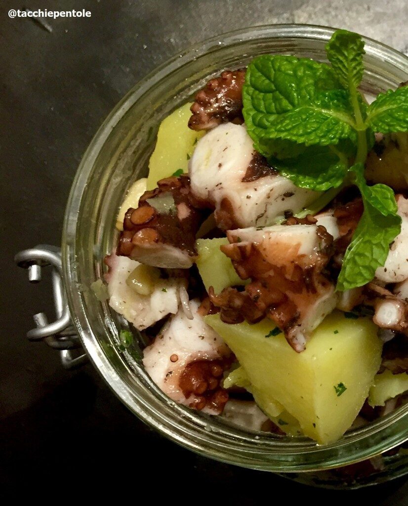 Insalata di polpo con patate