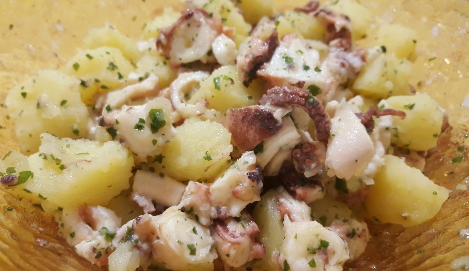 Insalata di polpo e patate