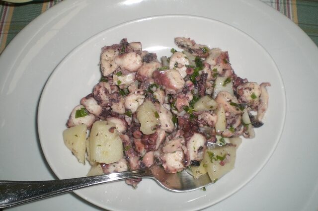 Insalata di polpo e patate