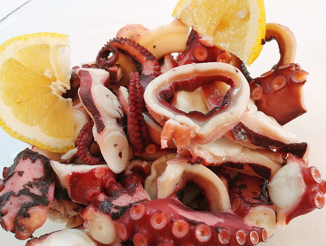 Insalata di polpo (quasi) senza cottura