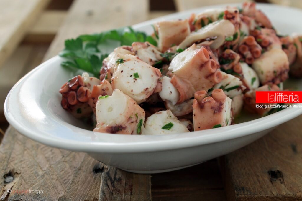 Insalata di polpo semplice e veloce
