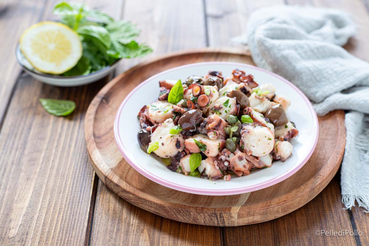 Insalata di polpo semplice